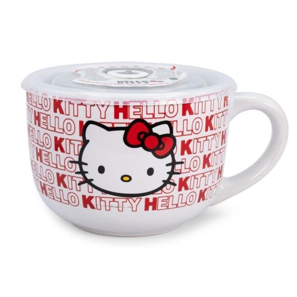 Hello Kitty Accessories - Hello Kitty Mug with Lid